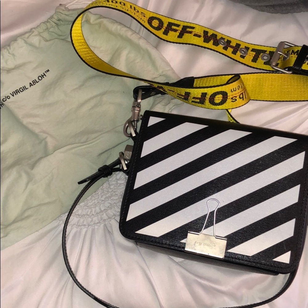 Off-White Diag-print shoulder bag